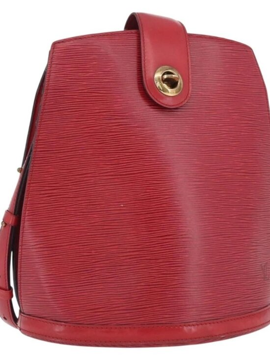 LOUIS VUITTON Epi Cluny Shoulder Bag Red M52257 LV Auth ka3024 - Picture 2 of 16